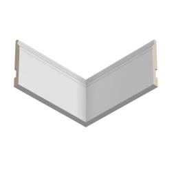 Плинтус белый Ultrawood Base 5763p 2000x15x133