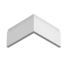 Плинтус белый Ultrawood Base 5763p 2000x133x15 на Otdelka1.ru