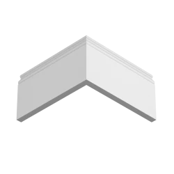 Плинтус белый Ultrawood Base 5763p 2000x15x133