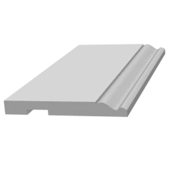 Плинтус белый Ultrawood Base 5763p 2000x15x133
