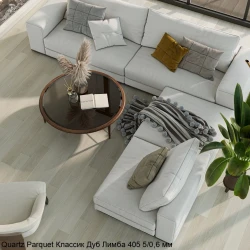 Кварцевый паркет Quartz Parquet Классик 5/06 мм 405 Дуб Лимба