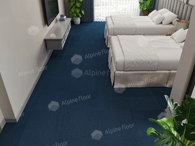 Ковровая плитка Alpine Floor Huron 402-5 Ниагара на otdelka1.ru