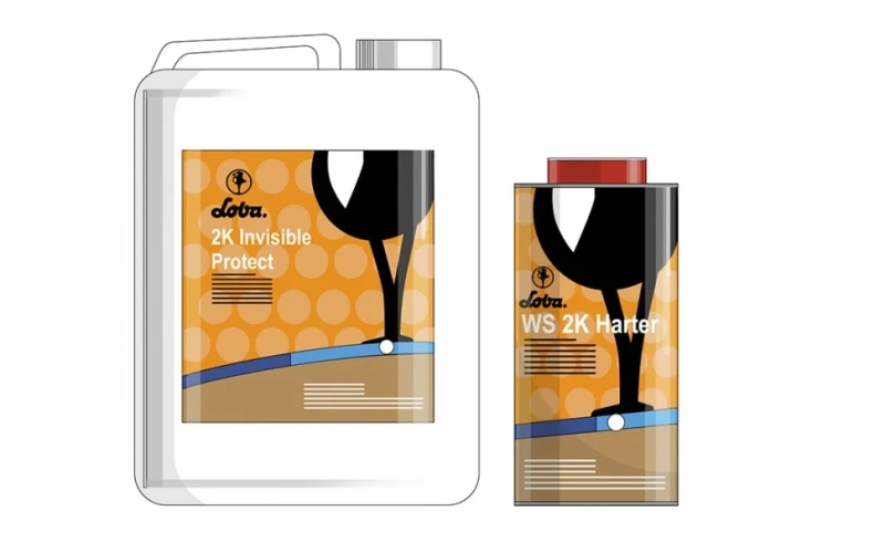 Матовый пробковый лак LOBA 2K Invisible Protect на Otdelka1.ru