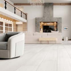 Кварц-виниловый ламинат CM Floor ScandiWood 02 Дуб Белый