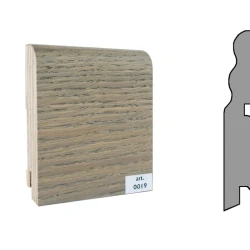 Плинтус шпонированный Finitura Dekor 100x19 №019