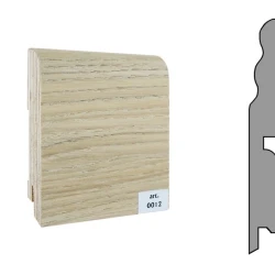 Плинтус шпонированный Finitura Dekor 120x15 №012