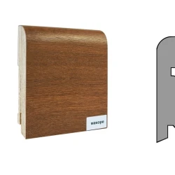 Плинтус шпонированный Finitura Dekor 83x19 Макоре