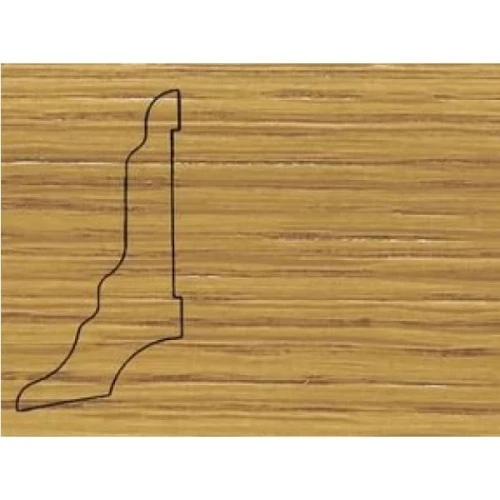 Плинтус шпонированный Педрос / Pedross Дуб 80 х 40 мм на otdelka1.ru