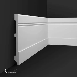 Дюрополимерный плинтус Q Decor SX028