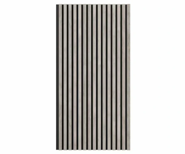 Акустическая реечная панель Cosca Дуб Старинный Светло-серый 1200 мм на otdelka1.ru