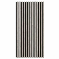 Акустическая реечная панель Cosca Дуб Старинный Светло-серый 1200 мм