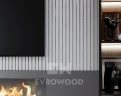 Стеновая панель Evrowood PL 04U Рейка Широкая на Otdelka1.ru