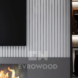 Стеновая панель Evrowood PL 04U Рейка Широкая