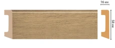 Плинтус напольный Decomaster D234-83 на Otdelka1.ru