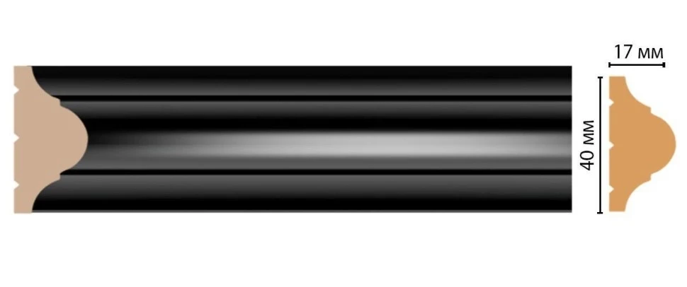 Молдинг Decomaster D002-195 на otdelka1.ru