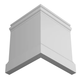 Плинтус белый Ultrawood Base 5800p 2000x20x230