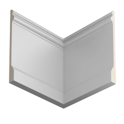 Плинтус белый Ultrawood Base 5800p 2000x20x230