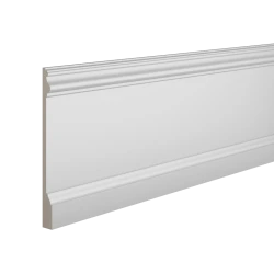 Плинтус белый Ultrawood Base 5800p 2000x20x230