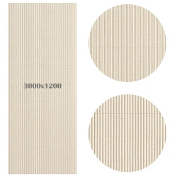 Гибкий камень Decaro WallPanels Flex Stone D1016 Bricks Ceppo / Рифленый Чеппо Ivory