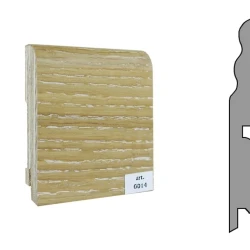 Плинтус шпонированный Finitura Dekor 120x15 №014