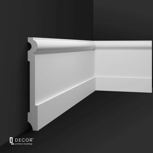 Дюрополимерный плинтус Q Decor SX042 на otdelka1.ru