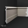 Дюрополимерный плинтус Q Decor SX042 на otdelka1.ru