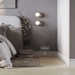 Дюрополимерный плинтус Q Decor SX042