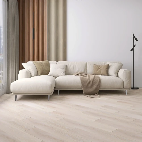 Кварц-виниловый ламинат Floorwood Визио / Visio 3955 Дуб Шиммер на Otdelka1.ru