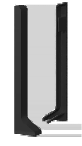 Комплект заглушек алюминиевые (левая+правая)  Laconistiq в цвет 62мм на otdelka1.ru