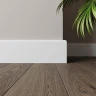 Плинтус белый Ultrawood Base 8012p 2000x80x12 на otdelka1.ru