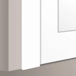 Плинтус белый Ultrawood Base 8012p 2000x12x80