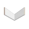 Плинтус белый Ultrawood Base 8012p 2000x80x12 на otdelka1.ru