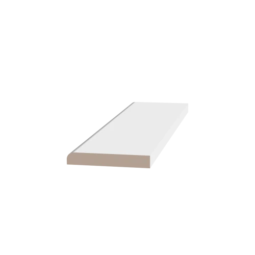 Плинтус белый Ultrawood Base 8012p 2000x80x12 на otdelka1.ru