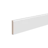 Плинтус белый Ultrawood Base 8012p 2000x80x12 на otdelka1.ru