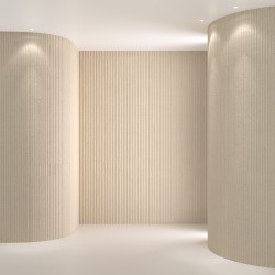 Гибкий камень Decaro WallPanels Flex Stone D1017 Ripple Ceppo/ Рифленый Чеппо Ivory