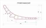 Радиусный элемент Decaro WallPanels Дерево / Wood D1101 Чистый дуб на Otdelka1.ru