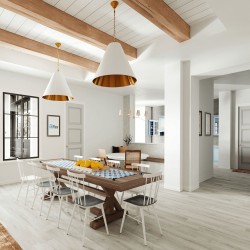 Кварц-виниловый ламинат CM Floor ScandiWood 05 Дуб Ледяной