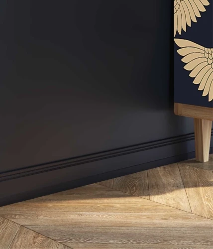 Плинтус Cosca PX016 90х15 экополимер на otdelka1.ru