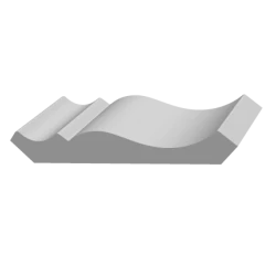 Карниз Ultrawood CR 0001 2000x80x75