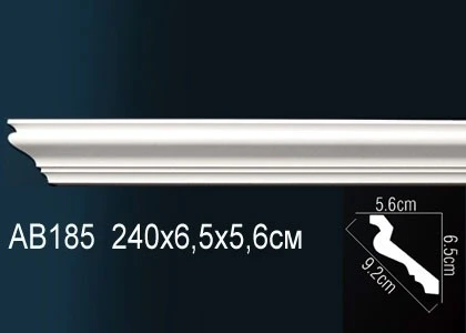 Карниз Perfect / Перфект AB185F на Otdelka1.ru