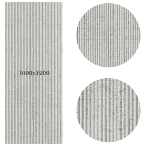 Гибкий камень Decaro WallPanels Flex Stone D1021 Ripple Ceppo/ Рифленый Чеппо Grey на Otdelka1.ru