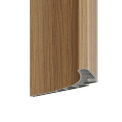 Радиусный элемент Decaro WallPanels Дерево / Wood D1102 Натуральный орех