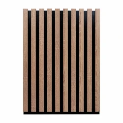 Стеновая панель Evrowood MSP02 Дуб Сонома на черном фоне