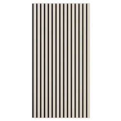 Акустическая реечная панель Cosca шпон Дуб Клэр светлый 1200 мм