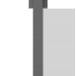 Соединитель алюминиевый Laconistiq в цвет 60мм