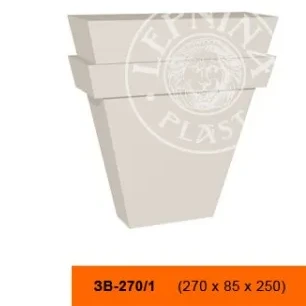 Фасадный замок LepninaPlast ЗВ-270/1 на otdelka1.ru