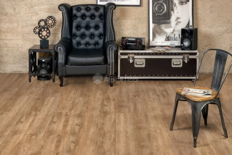 Кварцевая плитка Alpine floor Grand Sequoia LVT ECO 11-1002 Макадамия на Otdelka1.ru