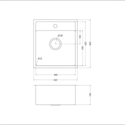 Мойка для кухни Oulin OL-FUR112