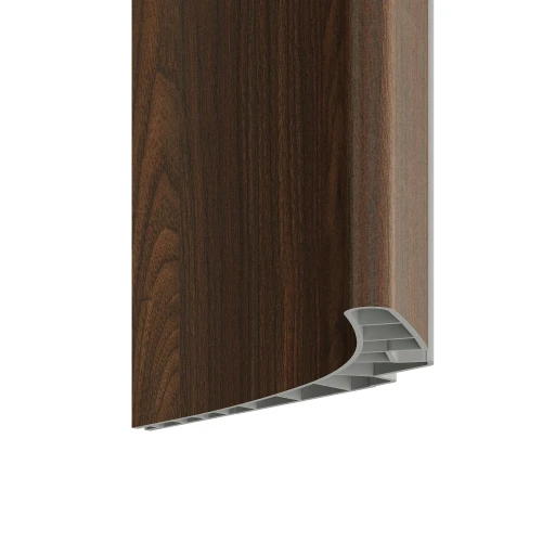 Радиусный элемент Decaro WallPanels Дерево / Wood D1105 Американский орех на Otdelka1.ru