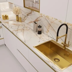 Мойка для кухни EMAR EMB-125A PVD Nano Golden
